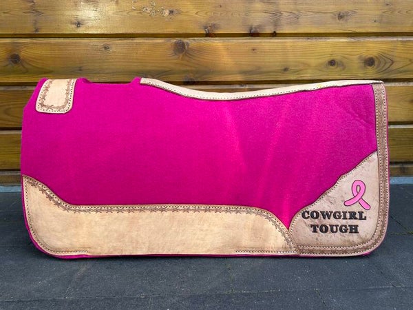 Pink felt pad cowgirl touch