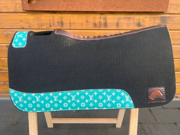Blue LV print
