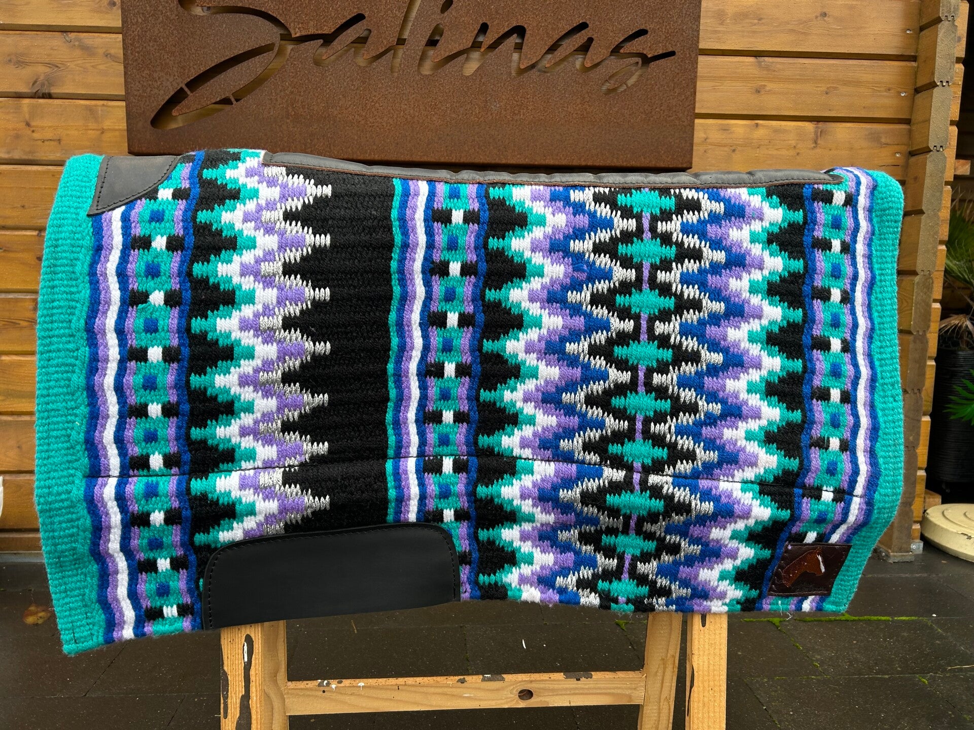 2 in 1 woolpad turquoise/purple/silver