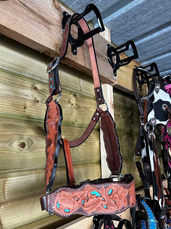 Leather halter  Full/Xfull