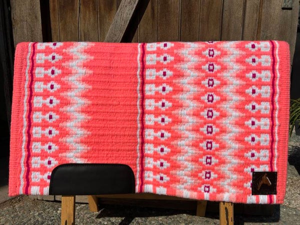 Blanket salmon pink