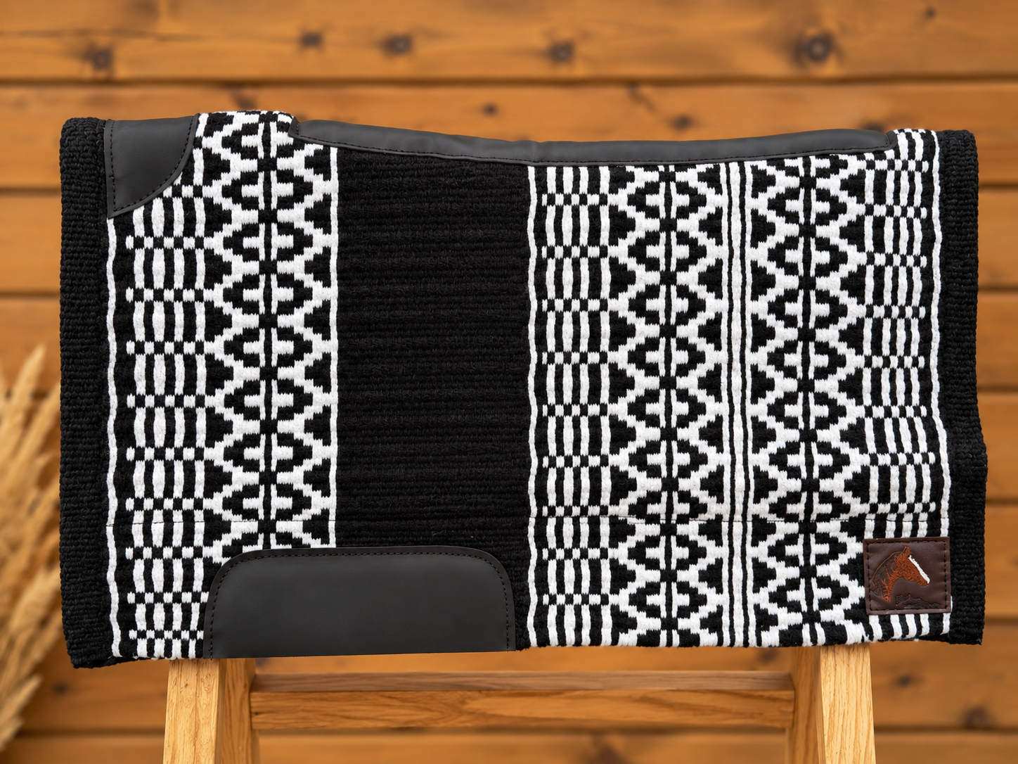 2 in 1 woolpad black & white