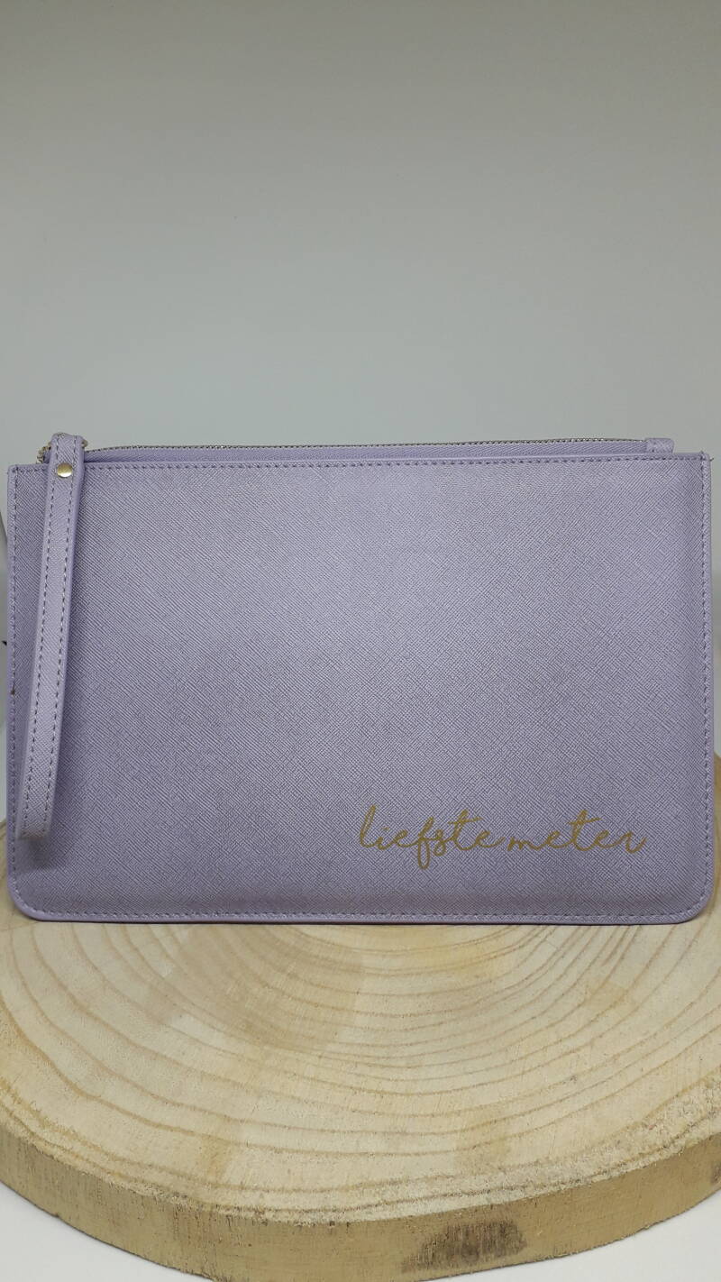 Boutique pouch - lila - 'liefste meter'