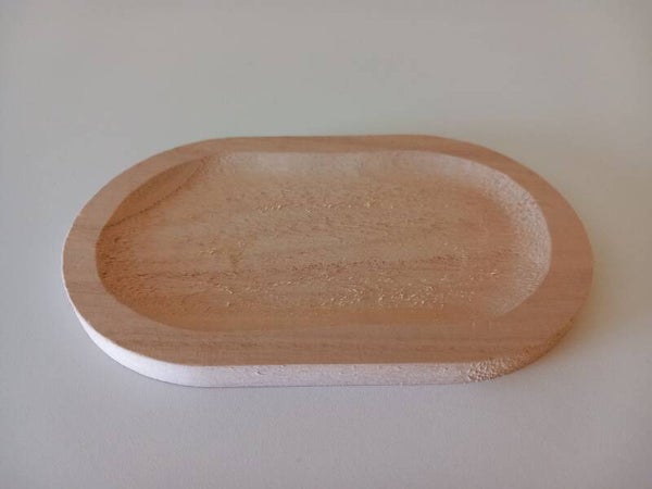 houten plankje - 19 x 12 cm