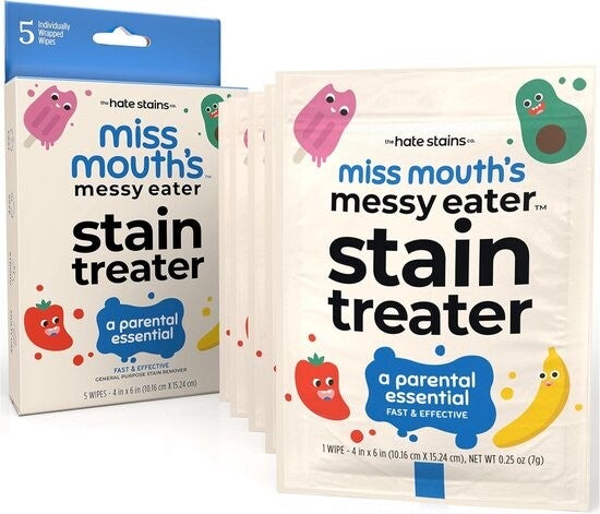 Miss Mouth’s Messy Eater – Stain Treater Doekjes.