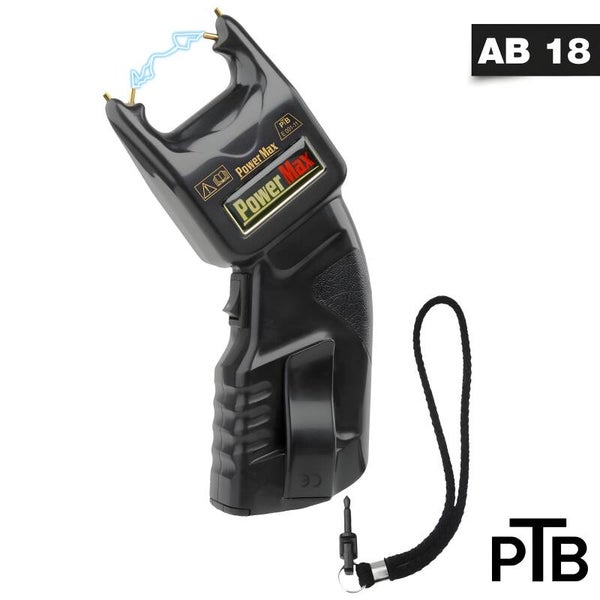 Elektroschocker -PTB- Power Max 500.000 V + Sicherheitsleine