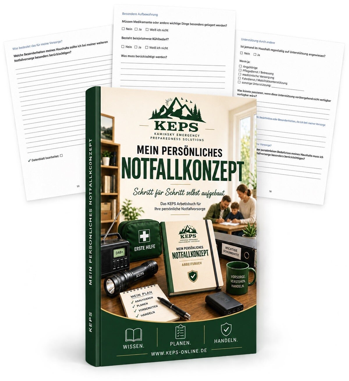 Mein persönliches Notfallkonzept - PDF-Ausgabe