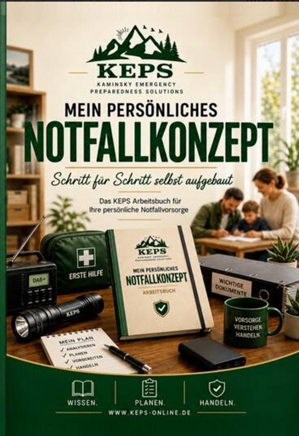 Mein persönliches Notfallkonzept - gebundene Buch Ausgabe -jetzt vorbestellen