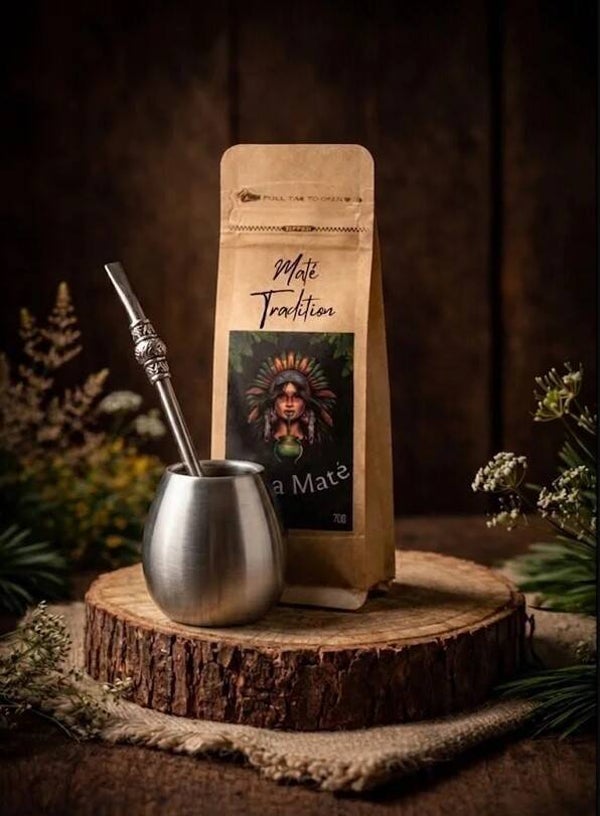 Pack Initiation Terra Maté (Calebasse, Bombilla & Maté Bio)