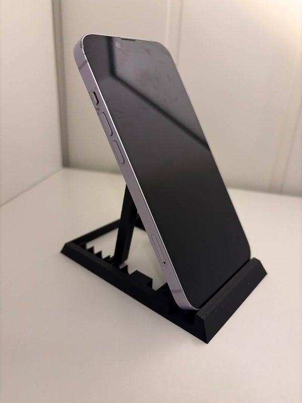 Enkel telefonholder.