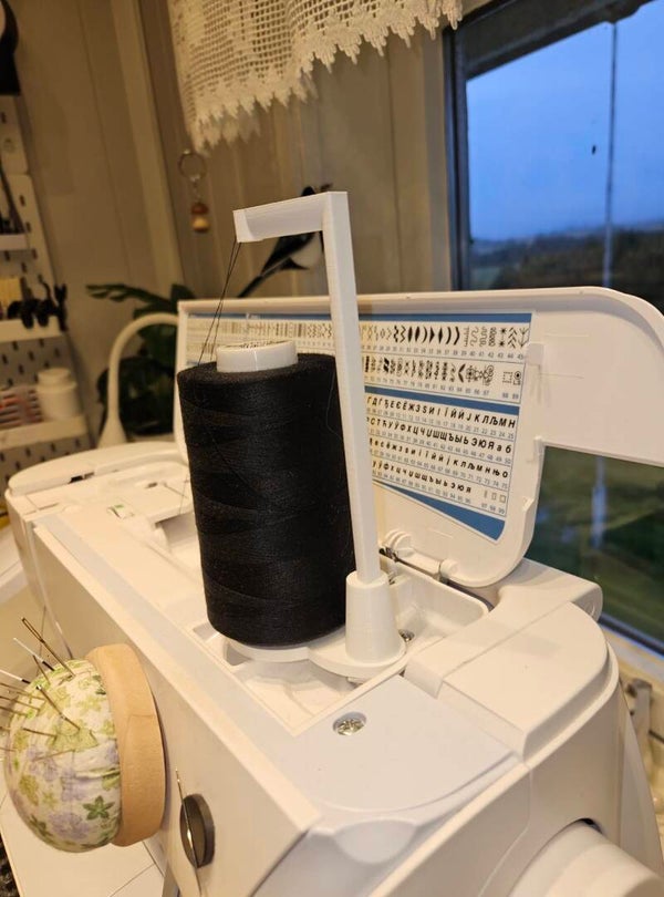 Trådholder for store sneller.