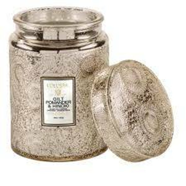 Gilt Pomander Large Jar