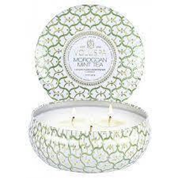 Maroccan Mint 3 Wick tin