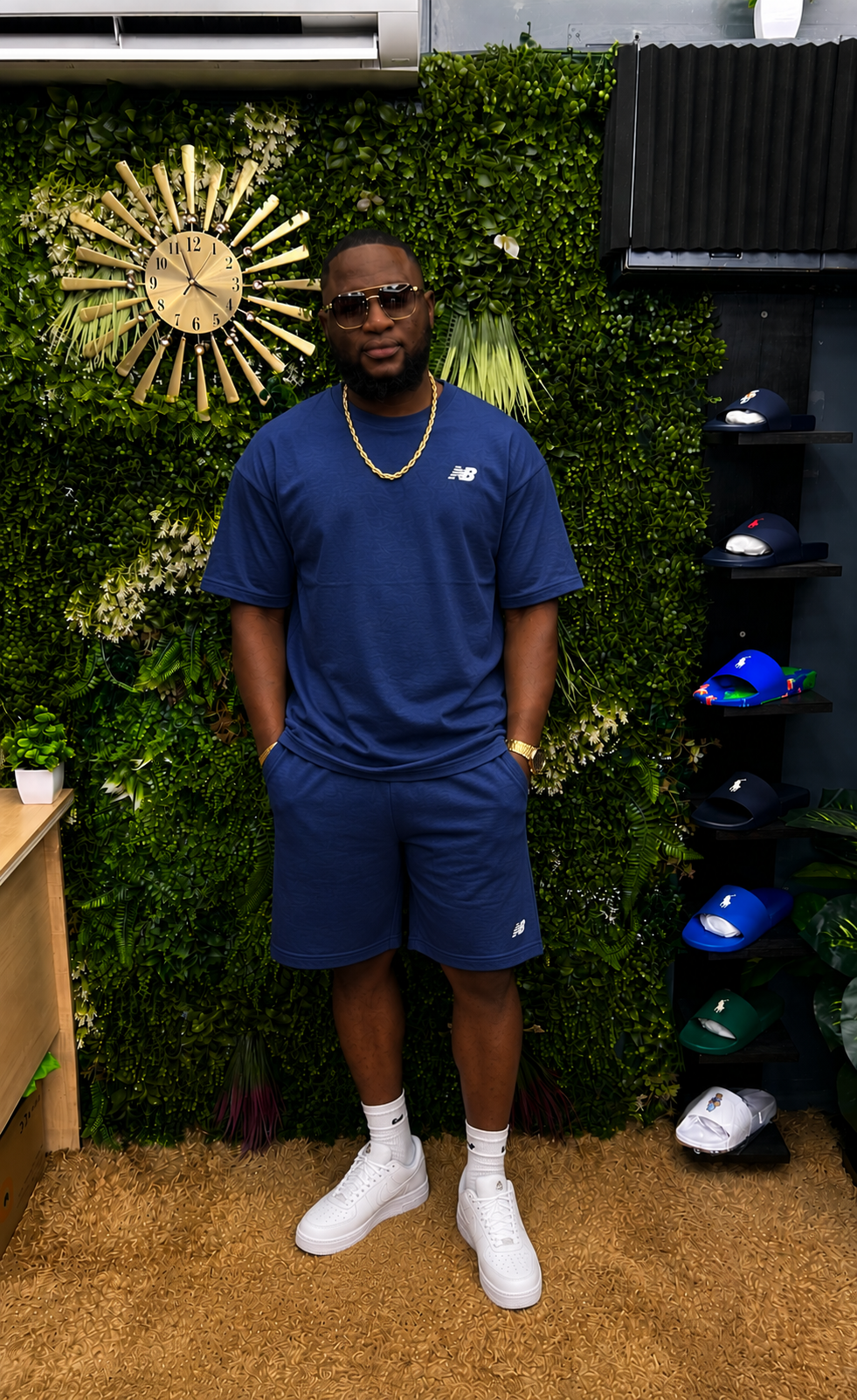 Ensemble New Balance – Bleu