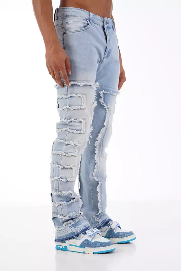 JEAN FLARE  - LIGHT BLUE