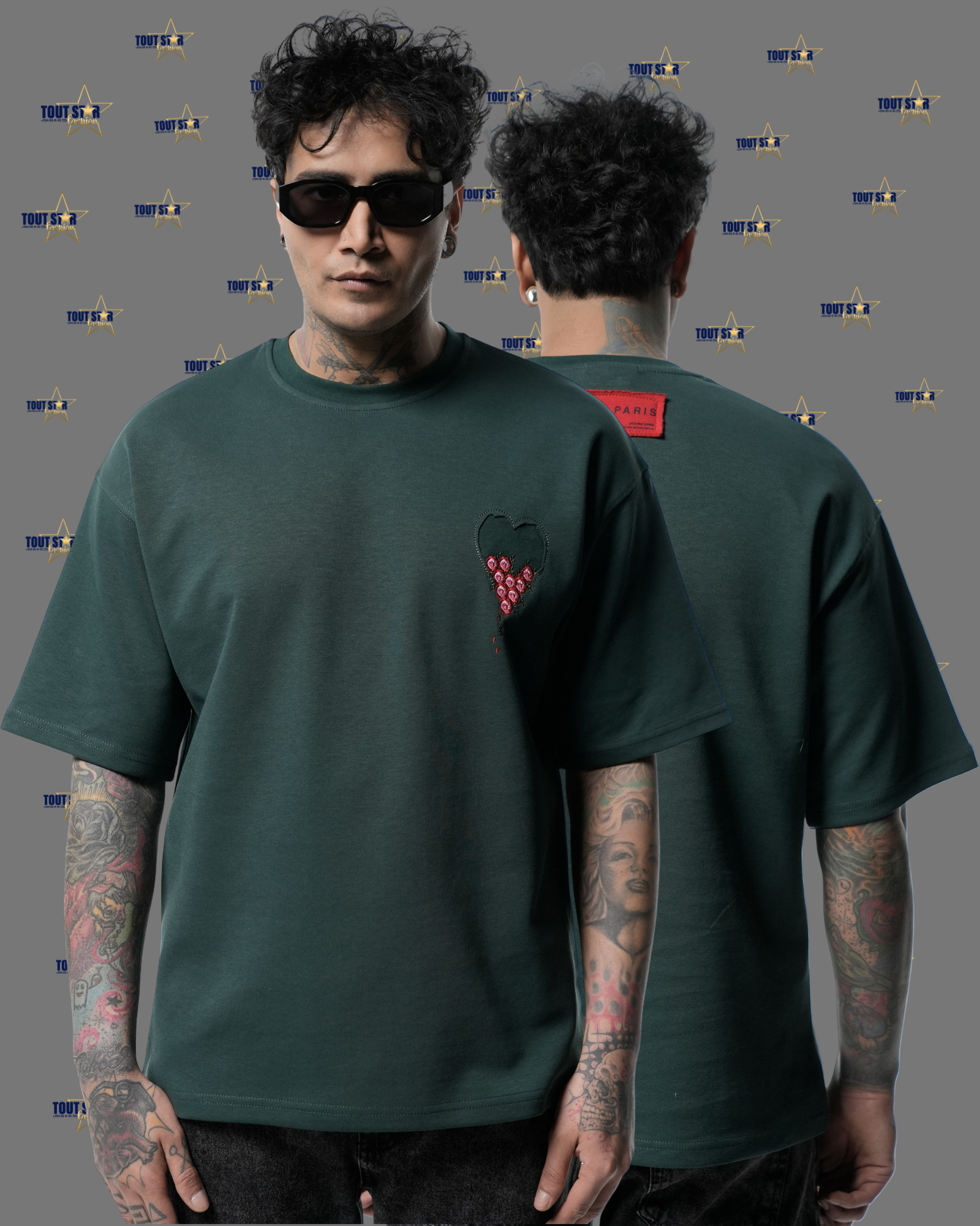 T-shirt Riches Paris – Oil Heart