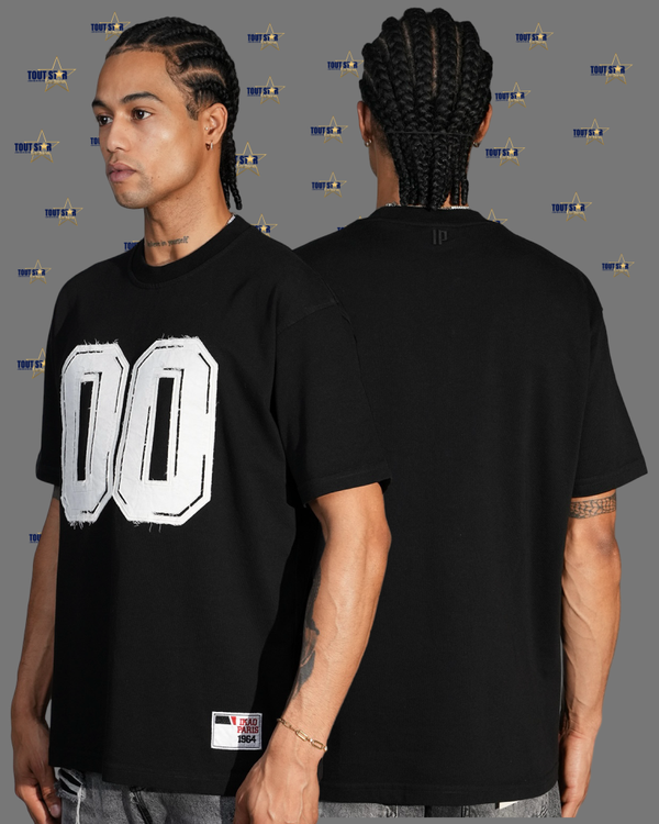 T-shirt IKAO Paris 00 Noir