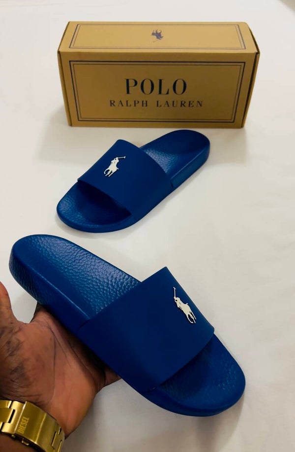 Claquettes Polo Ralph Lauren – Bleu Royal