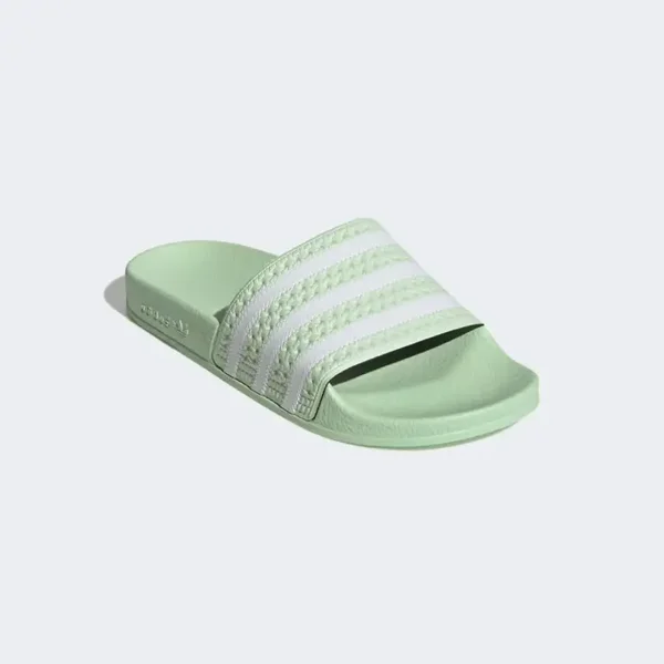 Adidas Adilette – Vert clair / Blanc