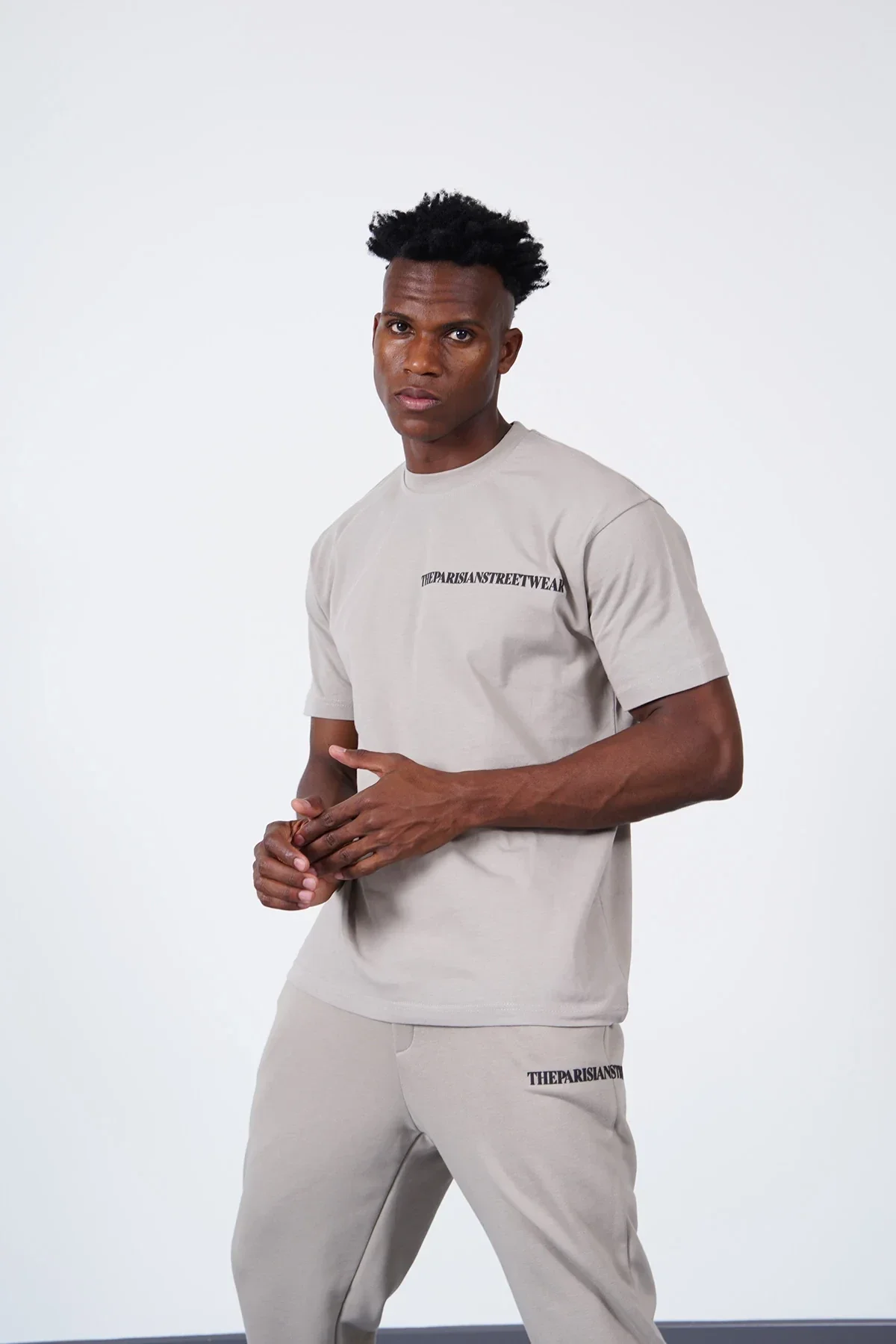 .TEE SHIRT THEPARISIANSTREETWEAR IGREY