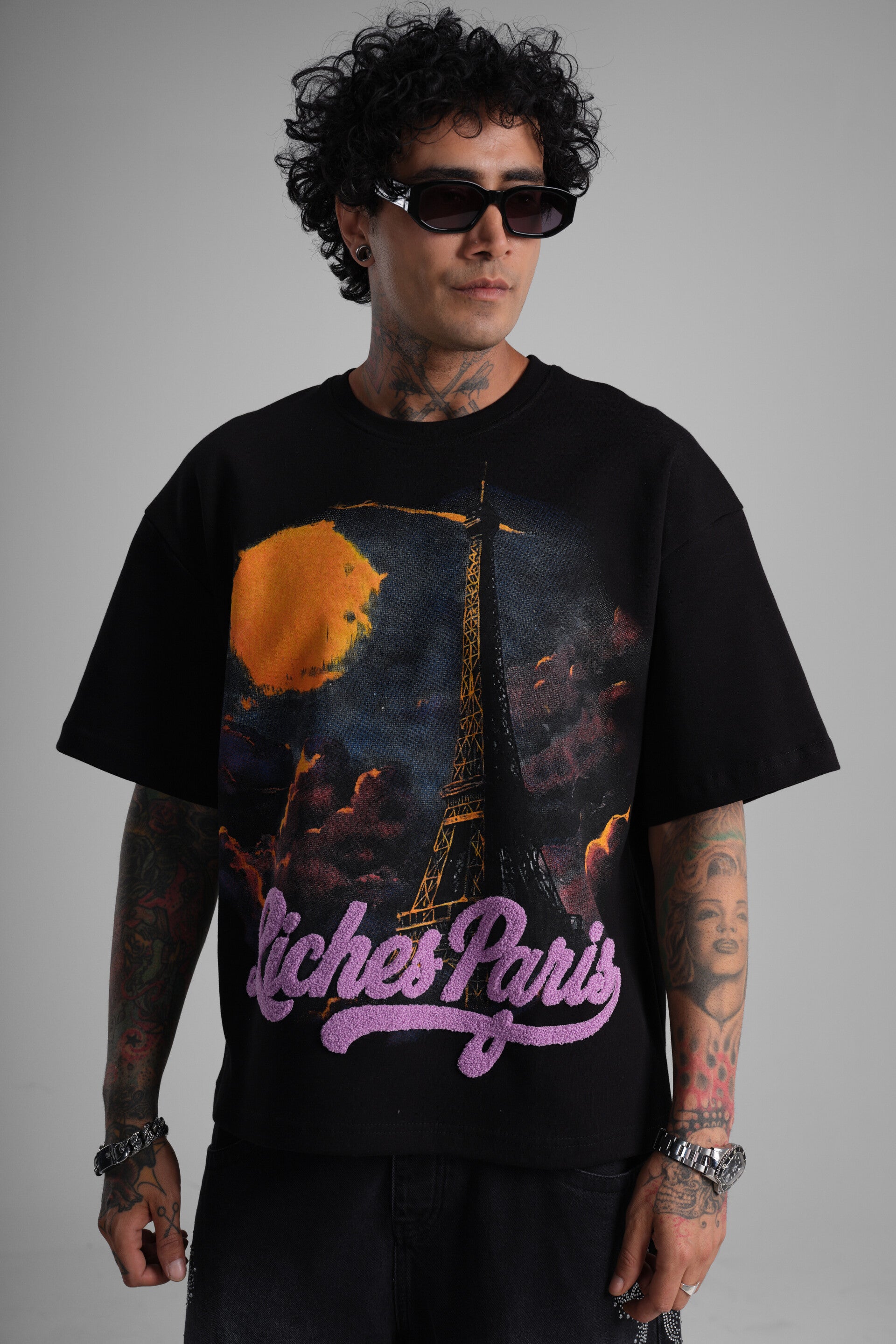 TEE SHIRT LL  - Black