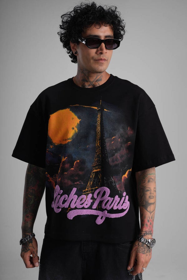 TEE SHIRT LL  - Black