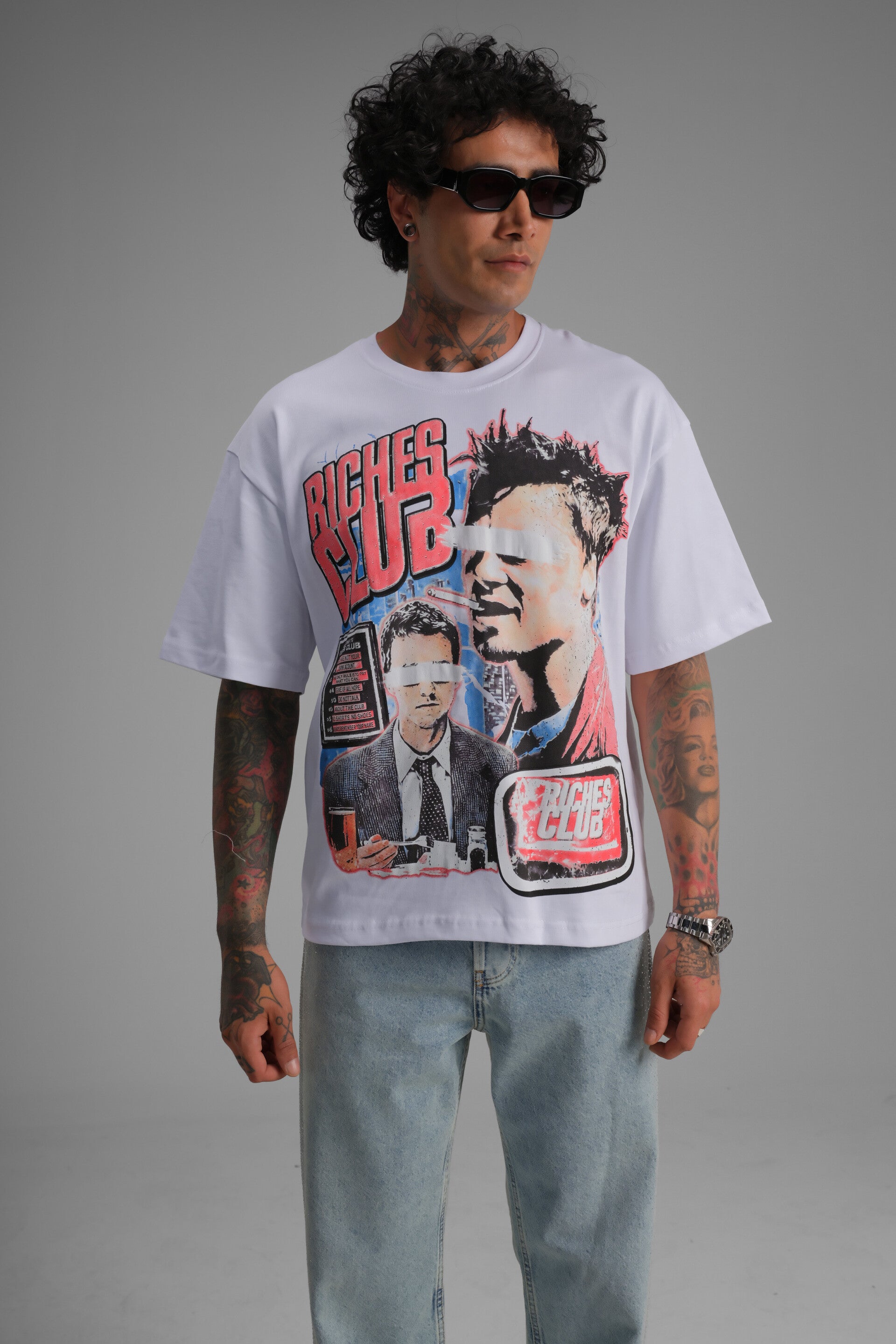 T-shirt Riches Paris – Blanc