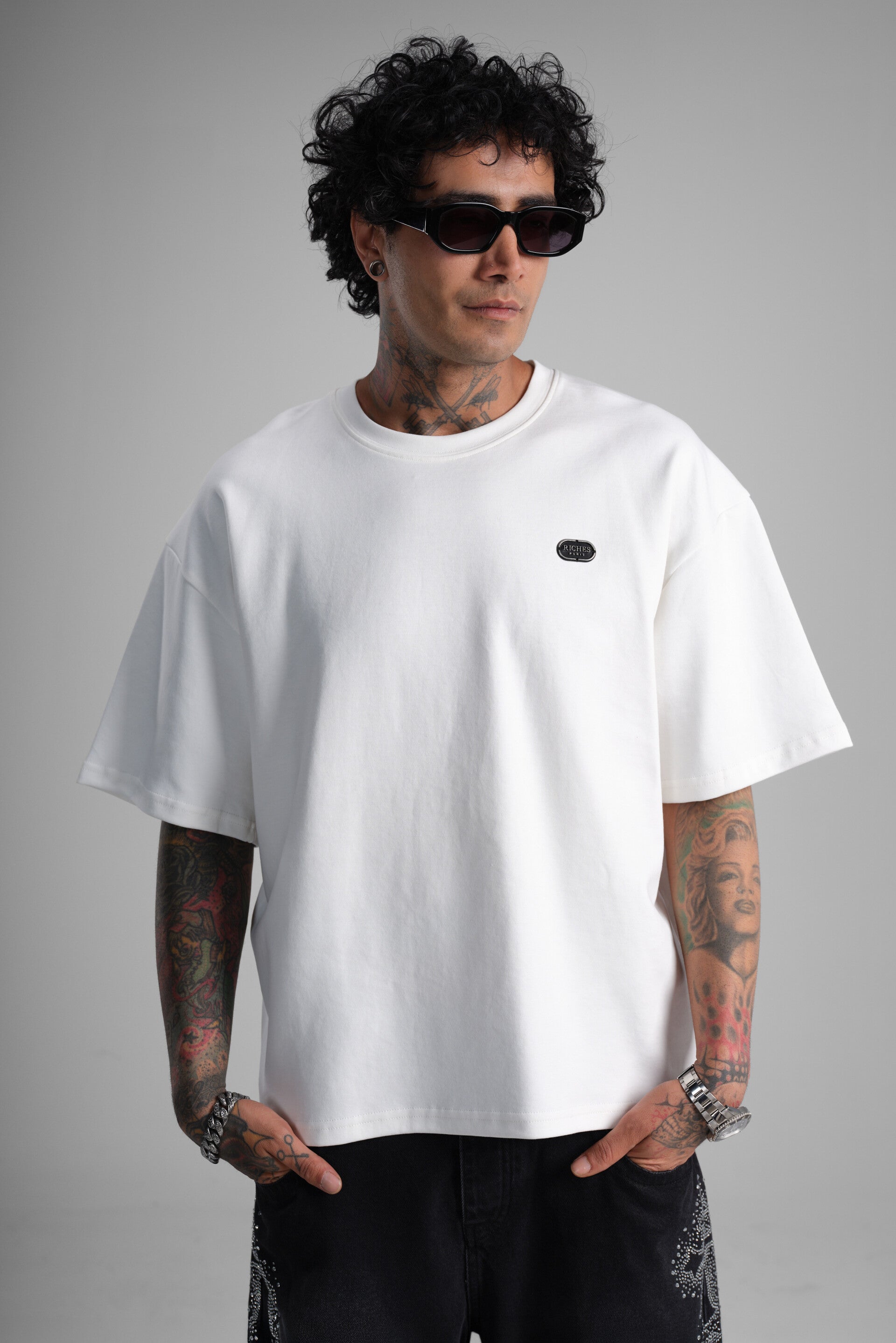 T-shirt Riches Paris – / Écru
