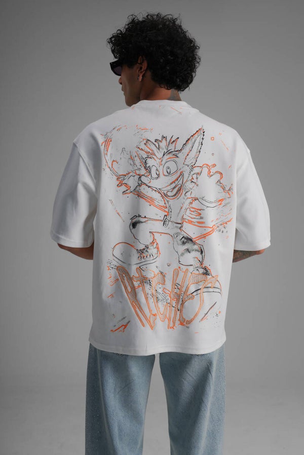 T-Shirt Riches Paris Graphic – Blanc