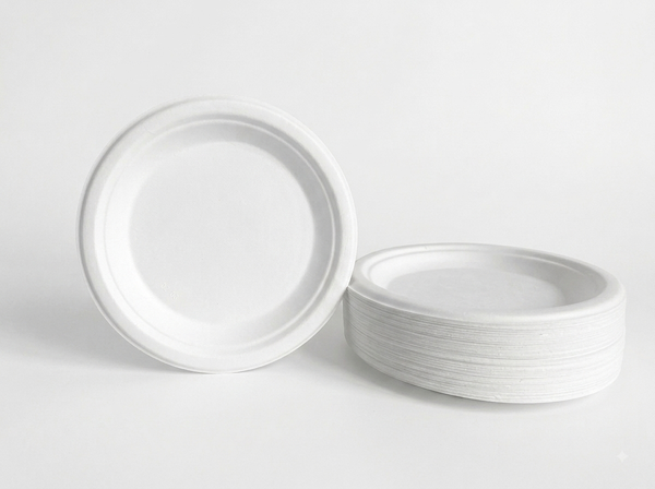 7inch Bagasse round plates