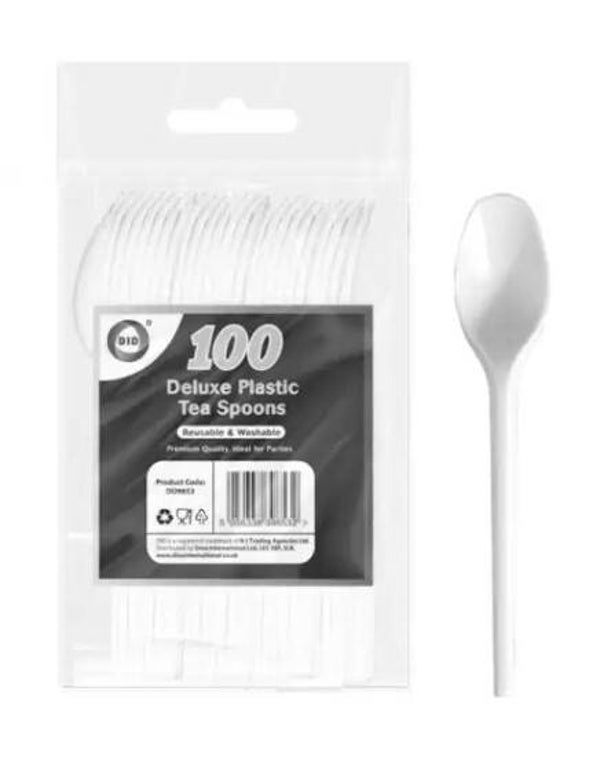 Reusable Deluxe Plastic Spoons