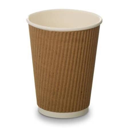Rippled Coffee Cups 12oz