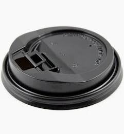 Black Lockable Sipper Lid