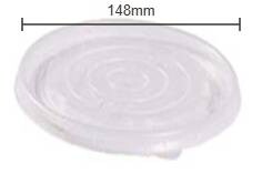 PP Lid Kraft Paper Bowl 148mm