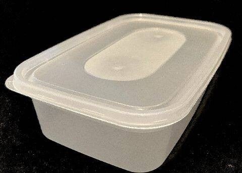 RE - Microwave Rectangle Container with Lid (Heavy Duty)