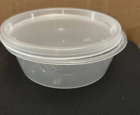 Microwave Round Container with Lid (Heavy Duty)