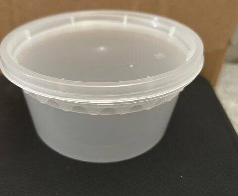 Microwave Round Container with Lid (Heavy Duty)