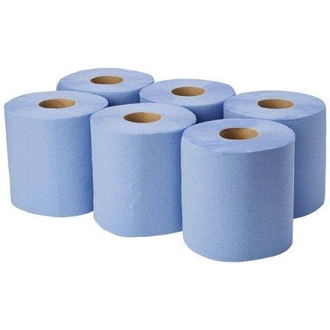 Blue Centerfeed 110m Roll 2ply (6pcs)