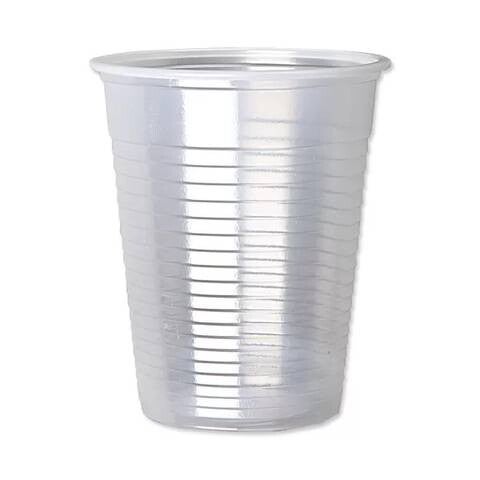 Clear Plastic Reusable Glass 180cc (100pcs)