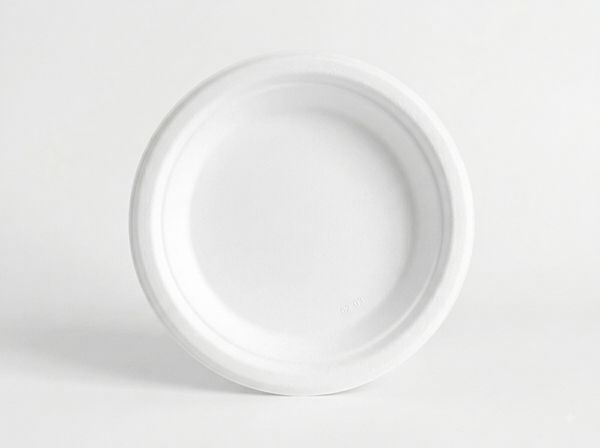 7" Bagasse Round Plates (50pcs)