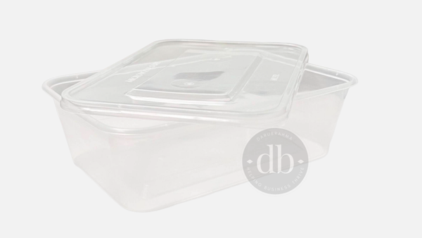 Rectangle Clear Plastic Container