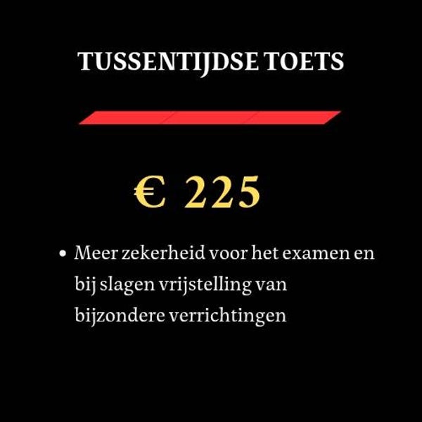 Tussentijds toets