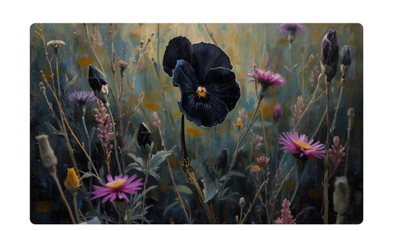 Betty’s Signing Black Violets