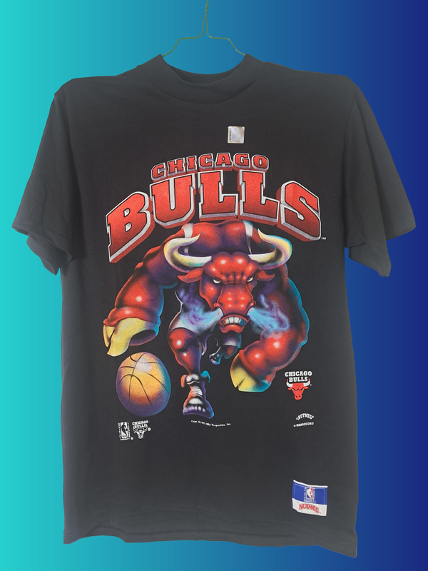 T-shirt Bull Chicago Bulls 1990's (M)