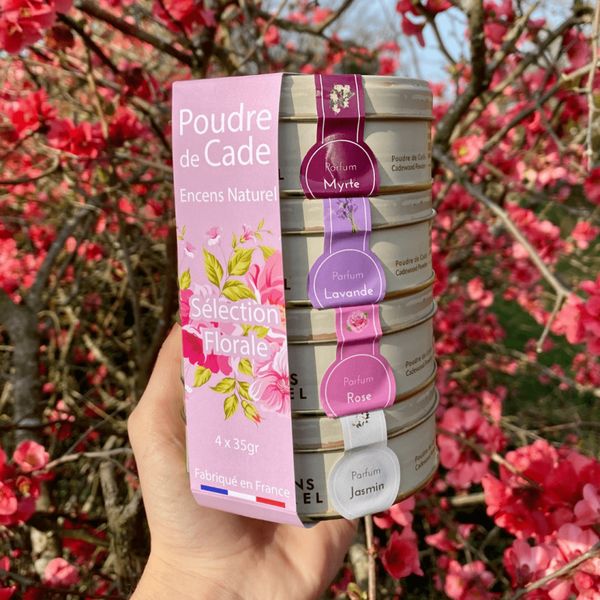 Sélection Florale - 4 Boites de 3 gr