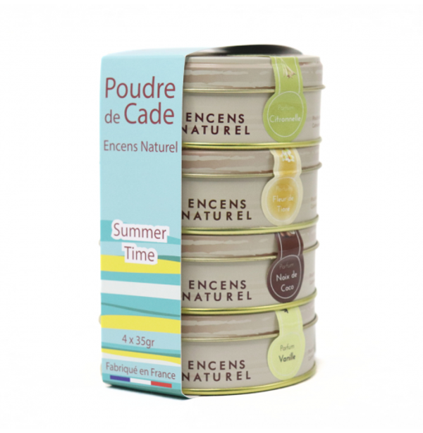 Séléction Summer Time (Parfum Citronnelle, Fleurs de Tiaré, Noix de Coco, Vanille)