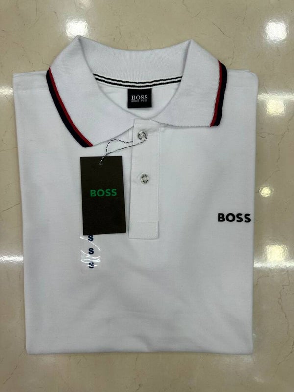 Playera tipo polo Boss