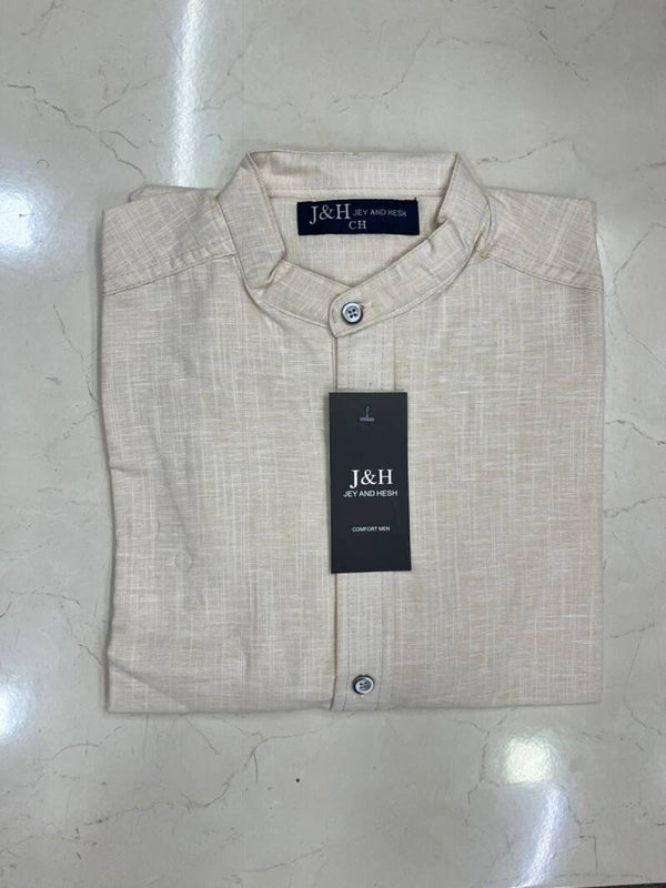 Camisa cuello mao