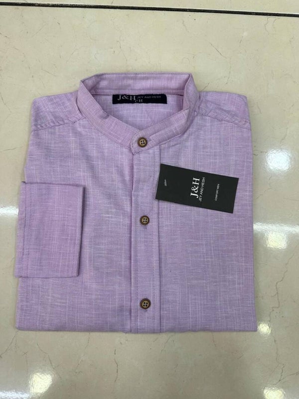 Camisa cuello mao