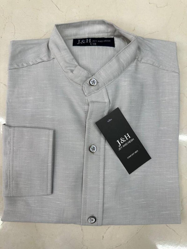 Camisa cuello mao